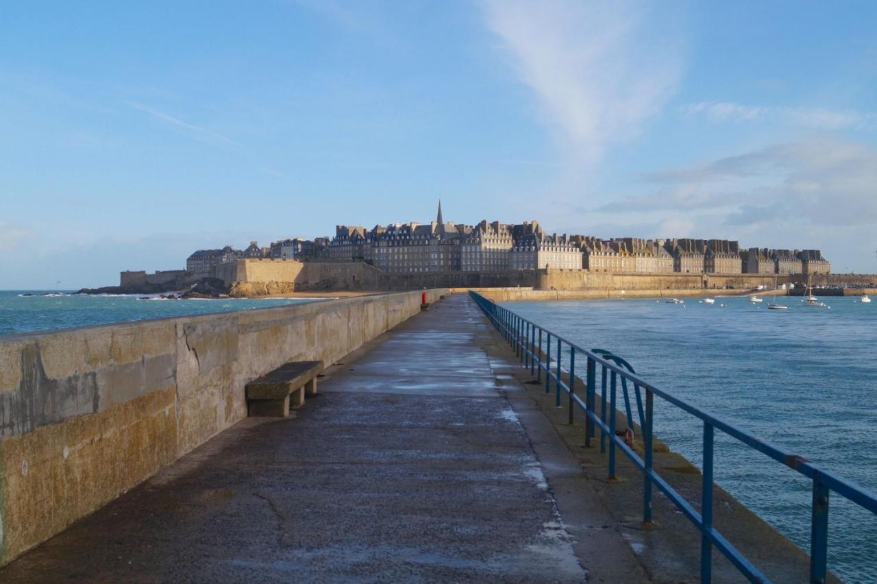 Апартаменты Le Nautilus, Saint Malo, Les Bas Sablons Экстерьер фото